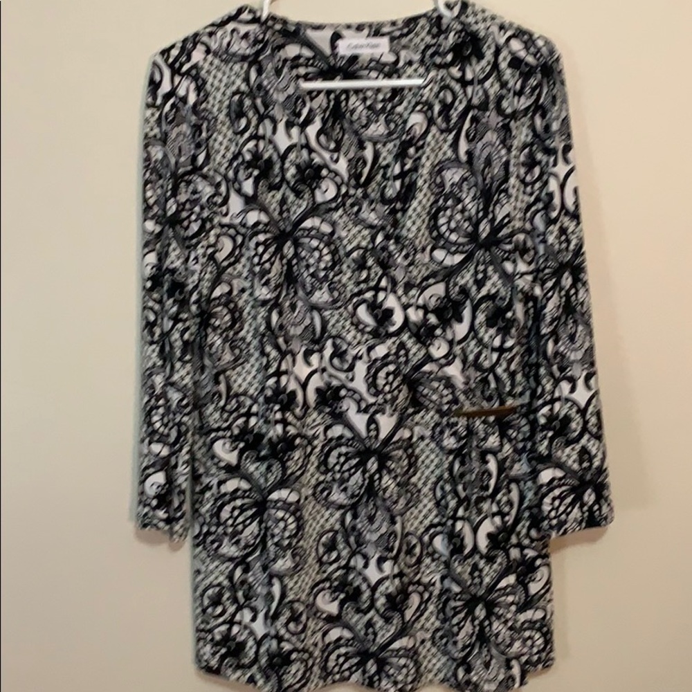 Black and white dress shirt. NWOT